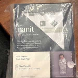 Nanit swaddle. Monitor breathing with this swaddle
